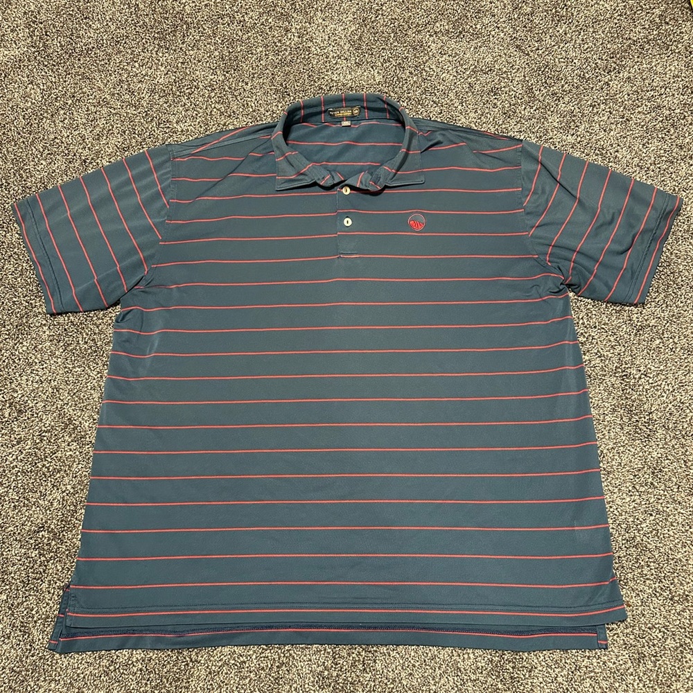 Peter Millar summer comfort short sleeve polo shirt.  XXL